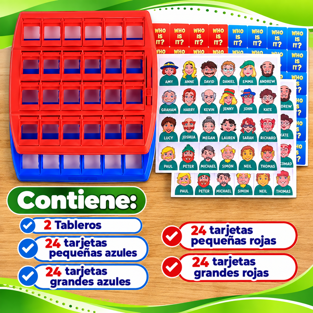 ¿Quién es? – Juego de Mesa de Adivinanzas