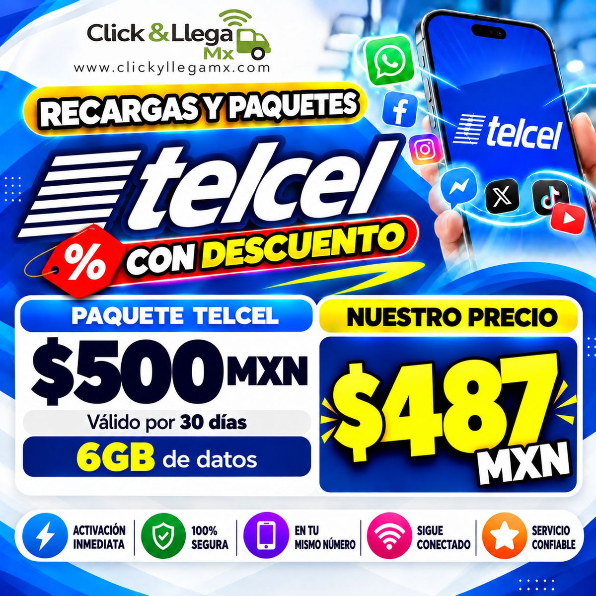 Recargas Telcel