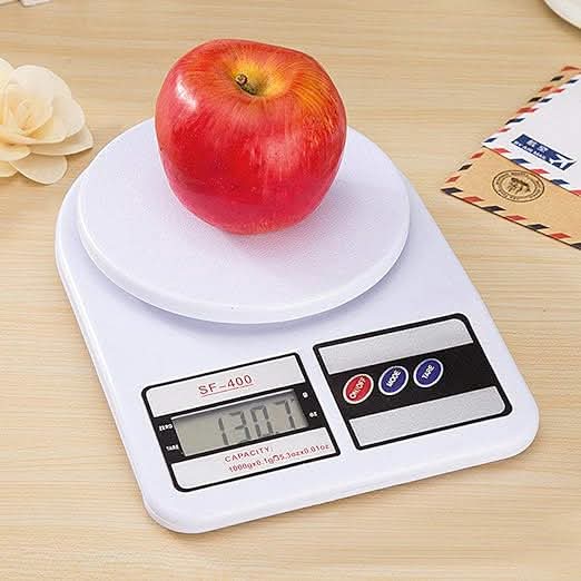 Báscula Digital de Cocina SF-400 (hasta 10kg) - Precisión y Facilidad para tus Recetas