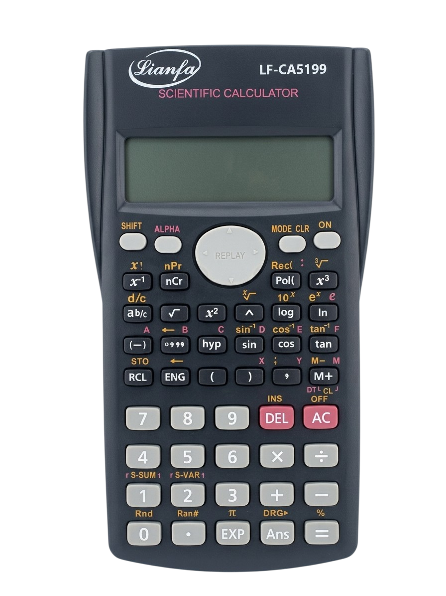 Calculadora Científica Lianfa LF-CA5199 de 240 Funciones – Pantalla de 2 Líneas a Pila AAA