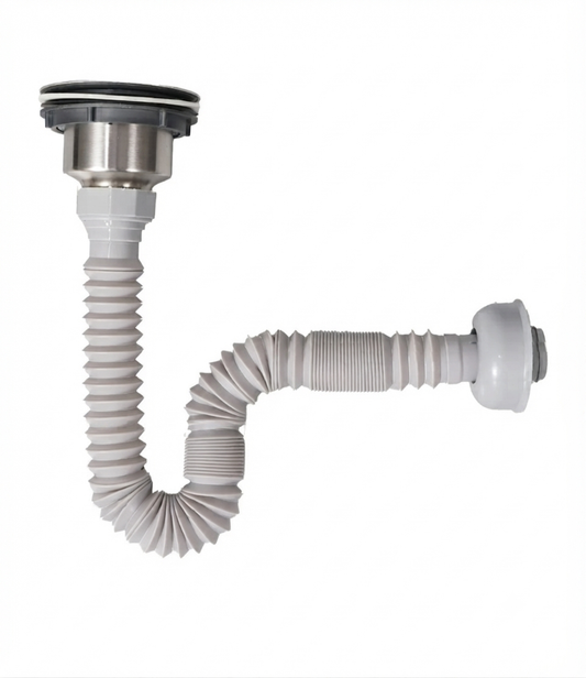 Kit de Desagüe Flexible para Fregadero Solvex SF-70029