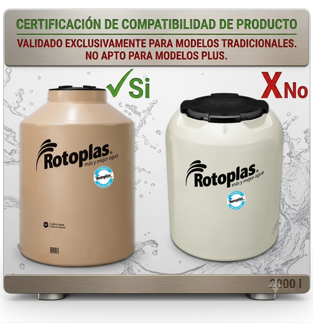 Tapa para Tinaco Universal Estándar (47 cm) – ¡Nueva!