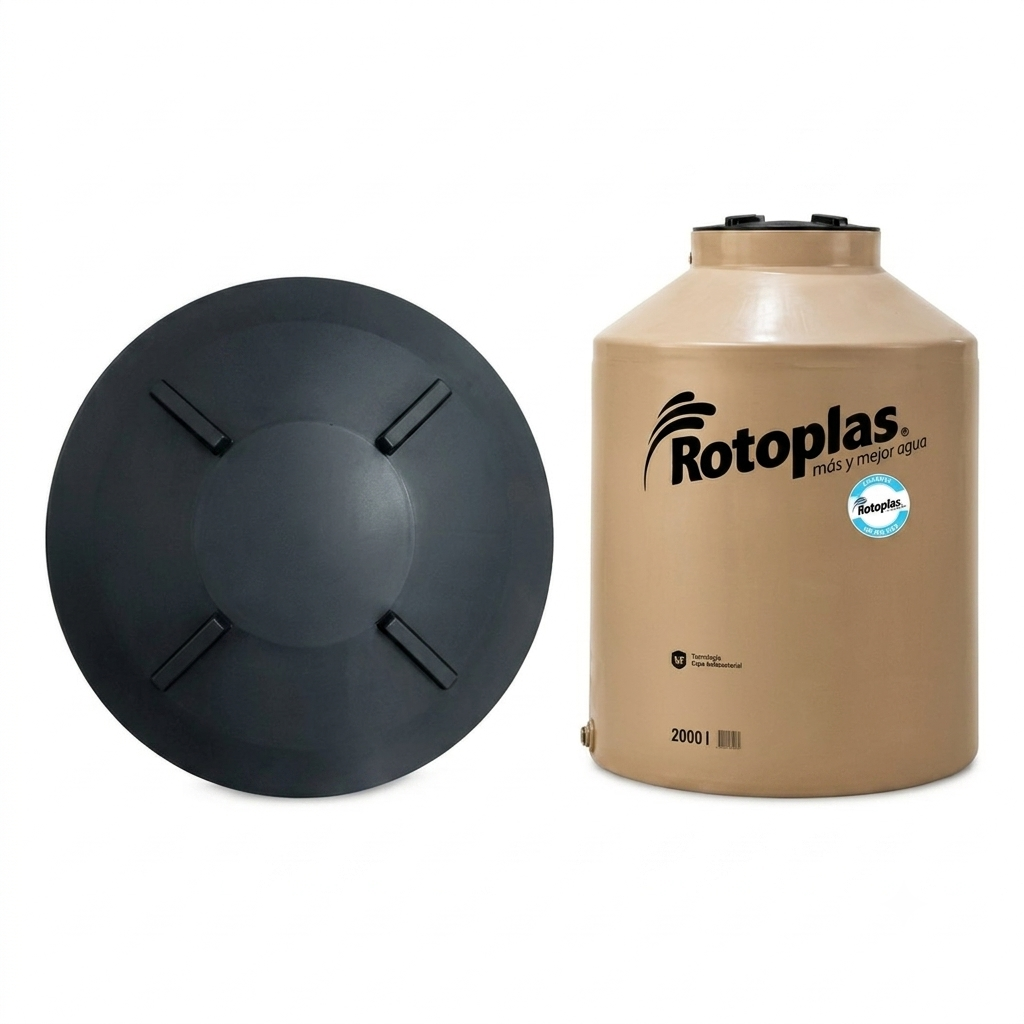 Tapa para Tinaco Universal Estándar (47 cm) – ¡Nueva!