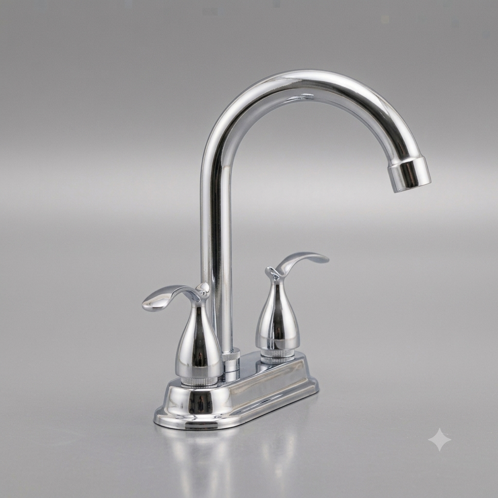 Mezcladora Para Lavabo 4" SOFO (Nueva en Caja)