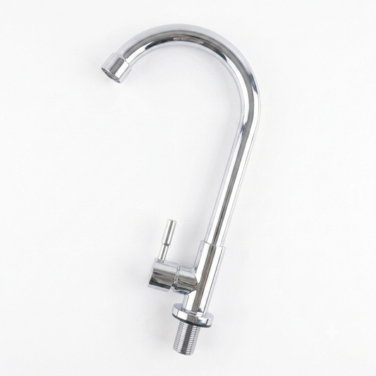 Llave Mezcladora Individual Para Fregadero - Nueva y Cromada