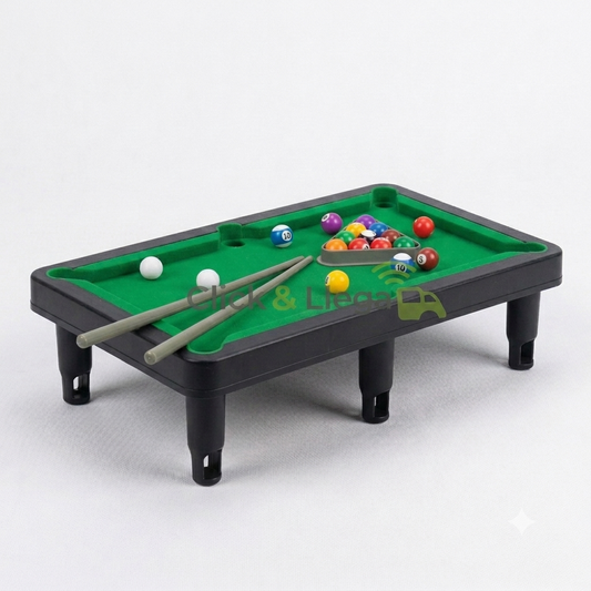 Mini Mesa De Billar Pool Juguete Portátil Infantil