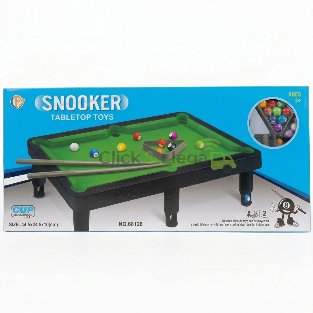 Mini Mesa De Billar Pool Juguete Portátil Infantil