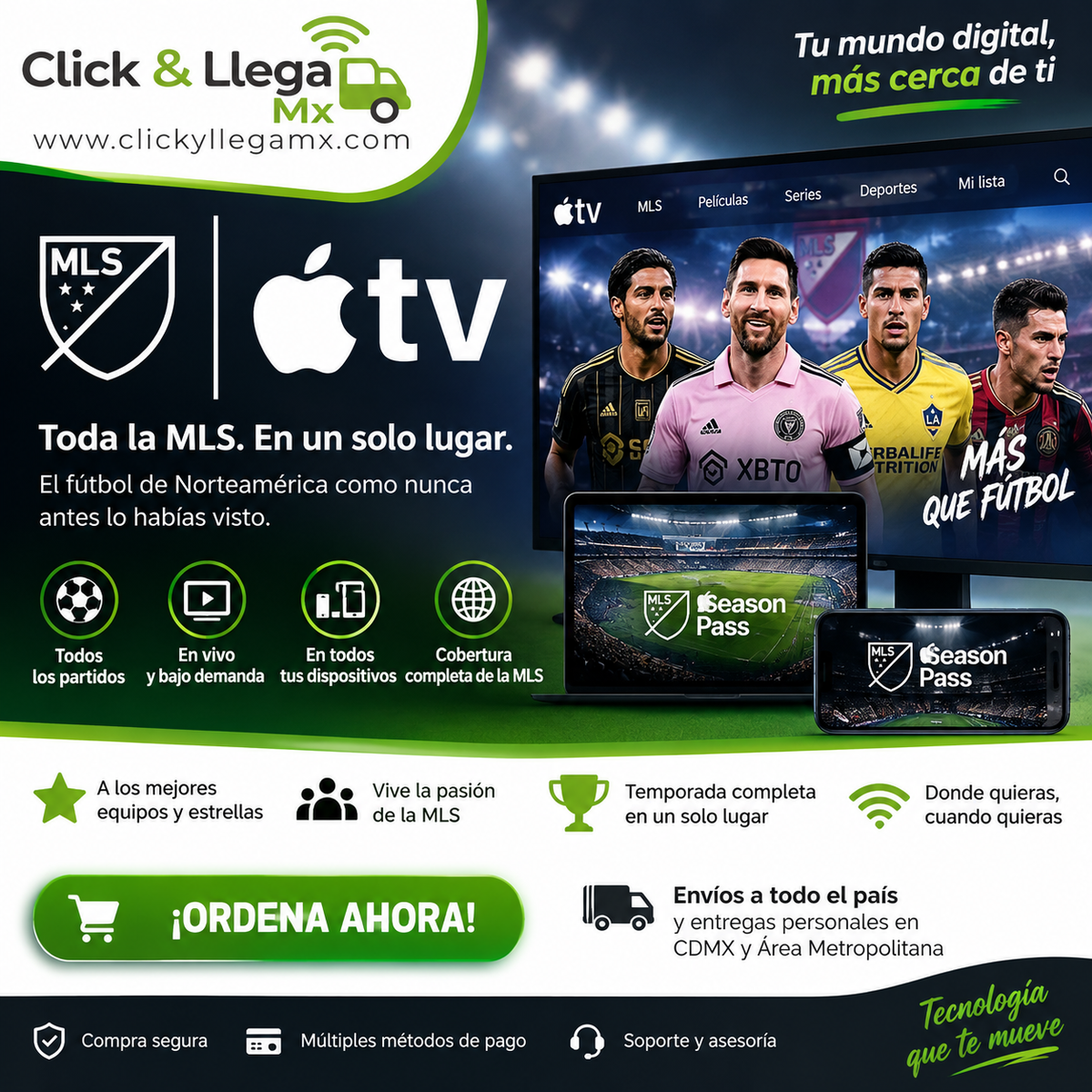 MLS Season Pass en Apple TV