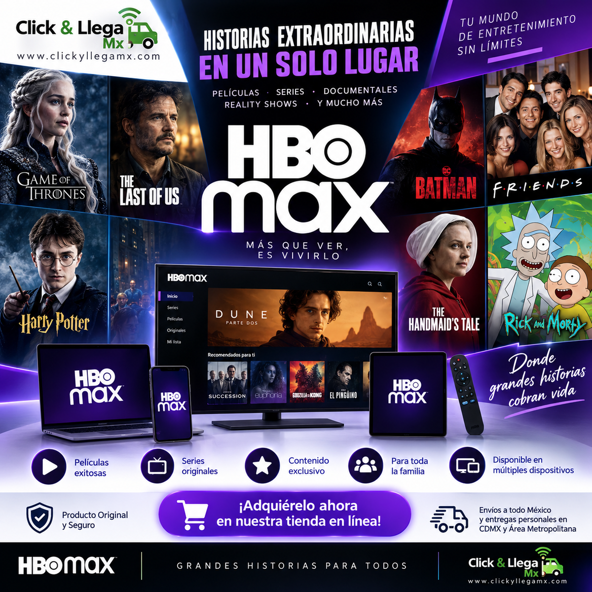 HBO Max | Entretenimiento sin límites