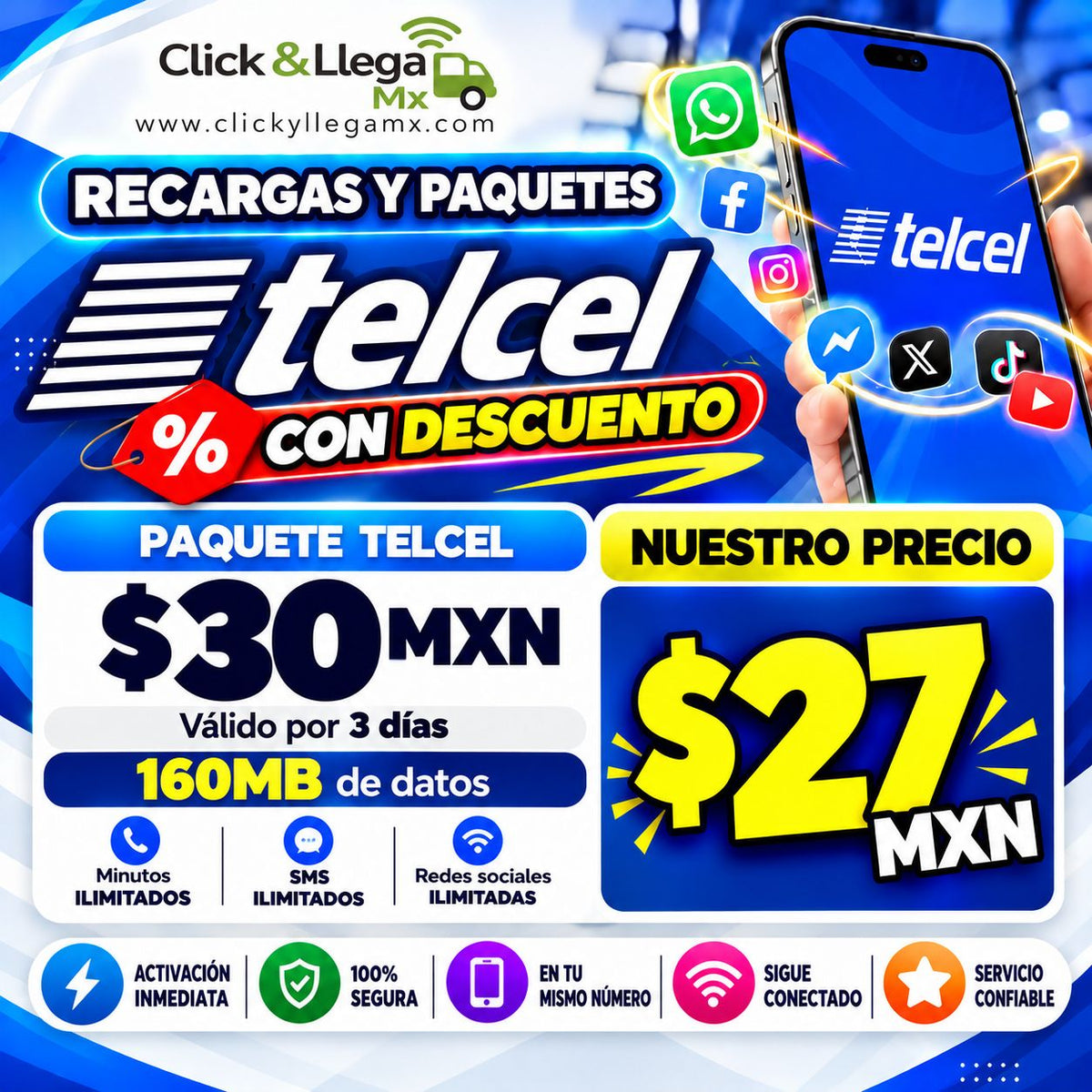 Recargas Telcel
