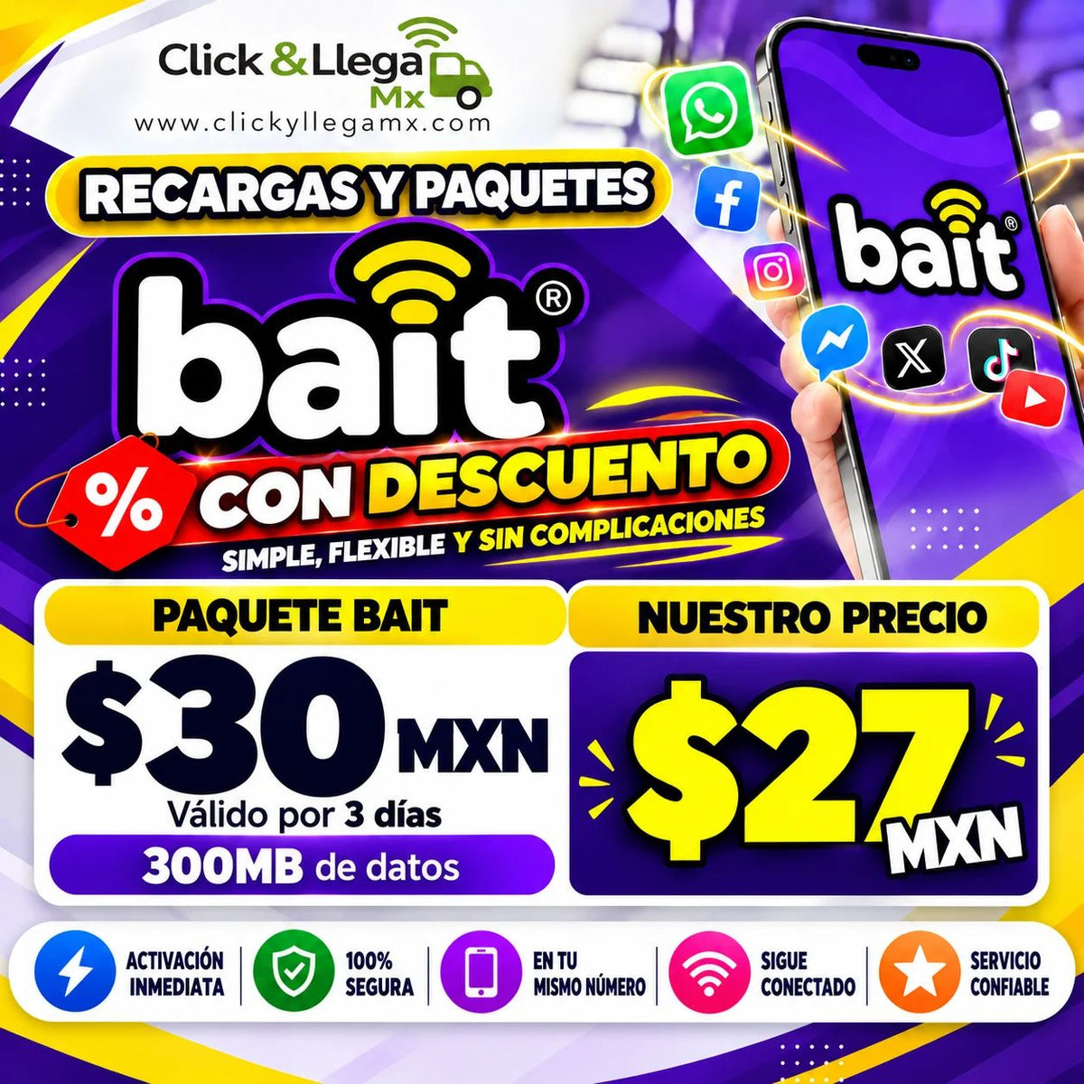 Recargas BAIT