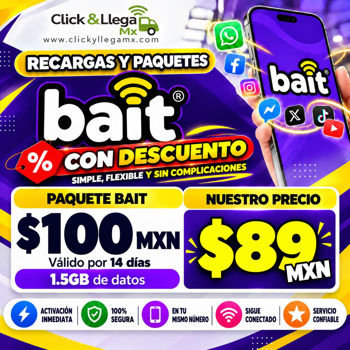 Recargas BAIT