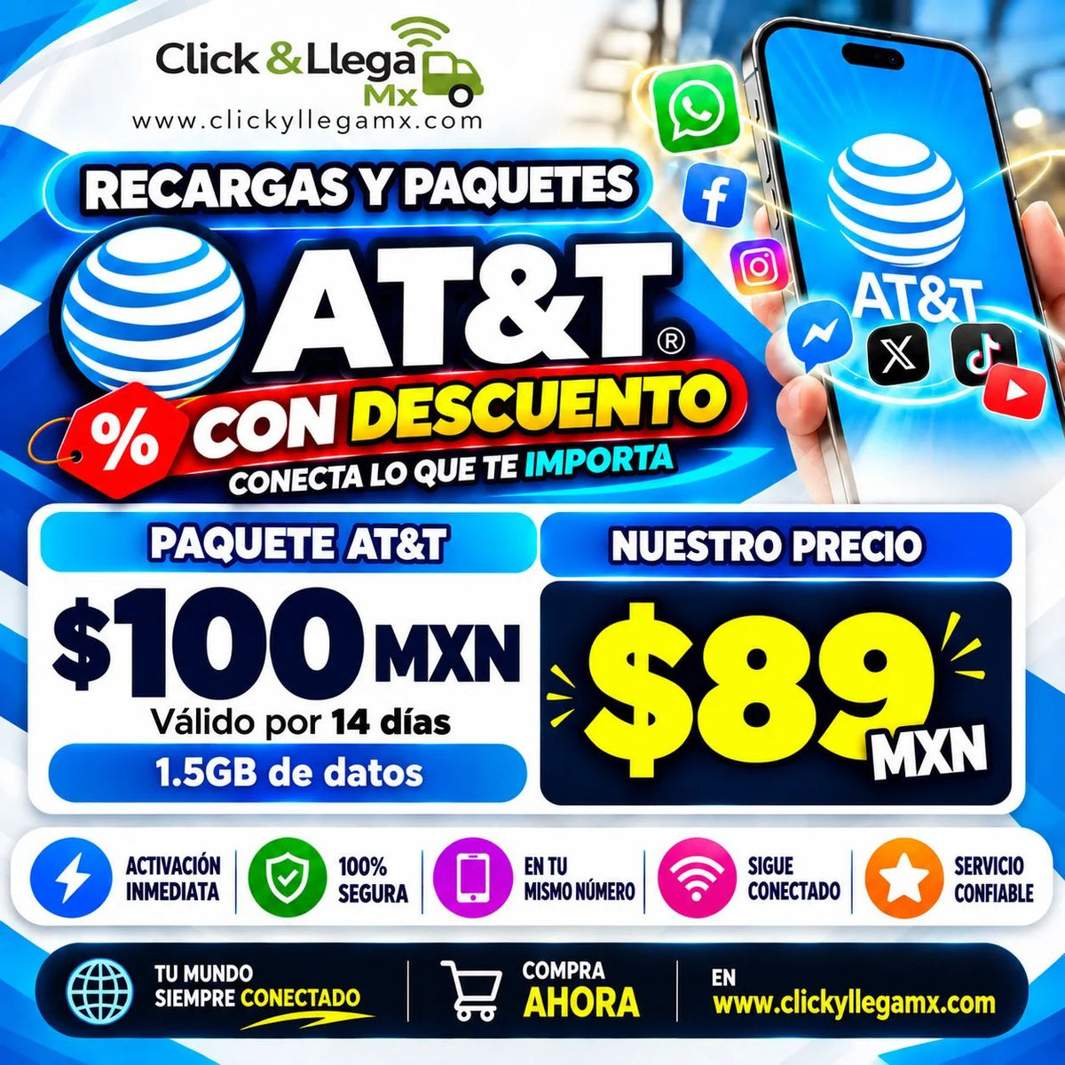 Recargas AT&T
