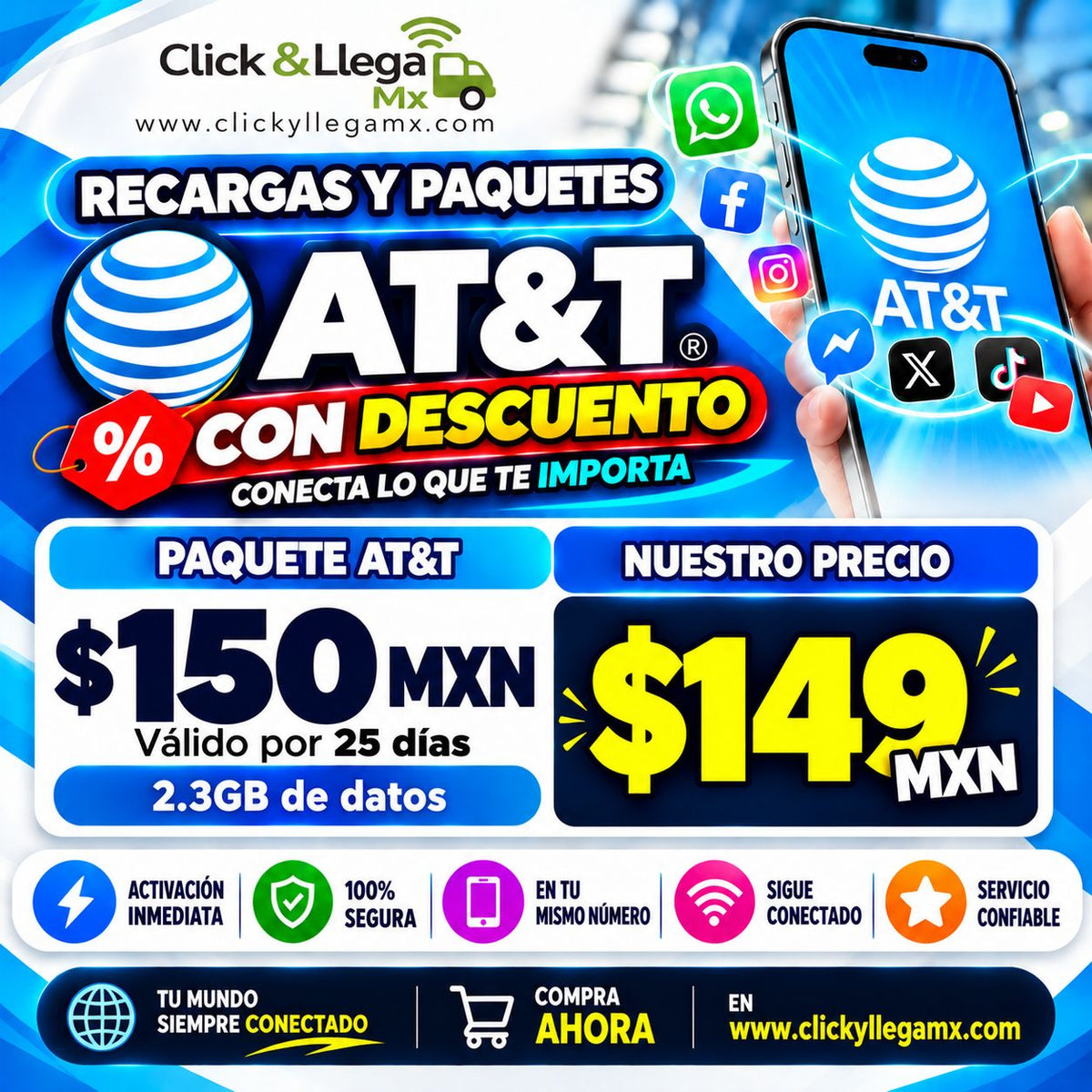 Recargas AT&T