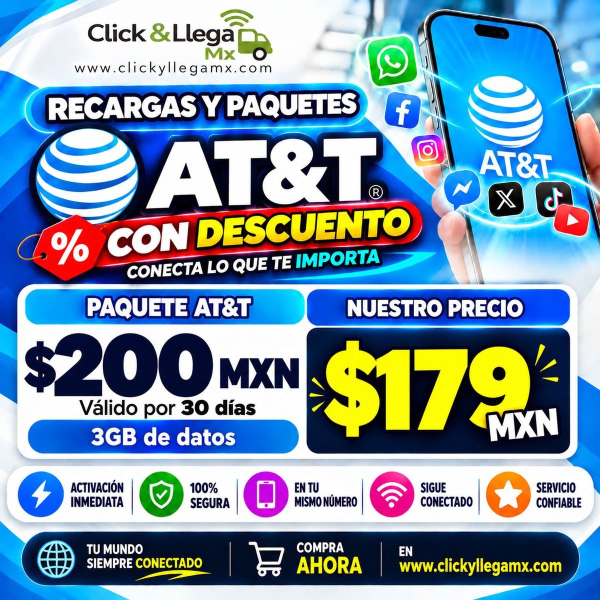Recargas AT&T