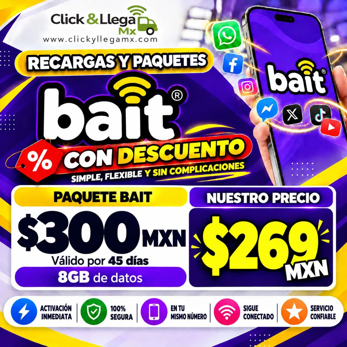 Recargas BAIT