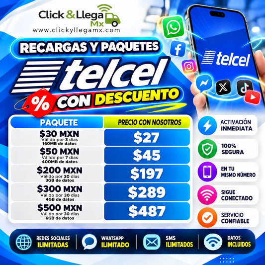 Recargas Telcel