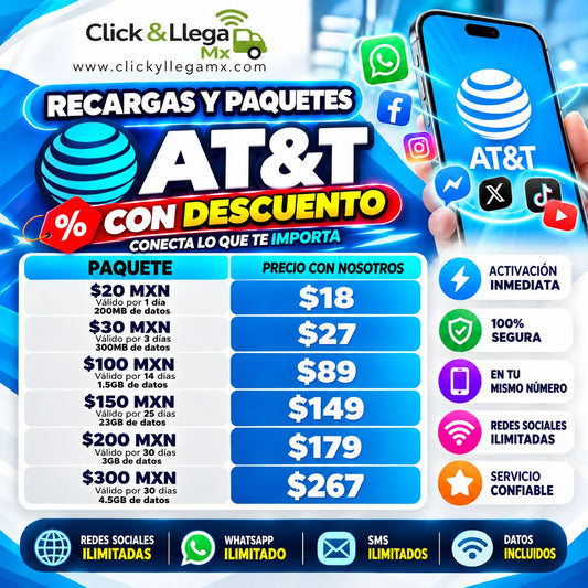 Recargas AT&T