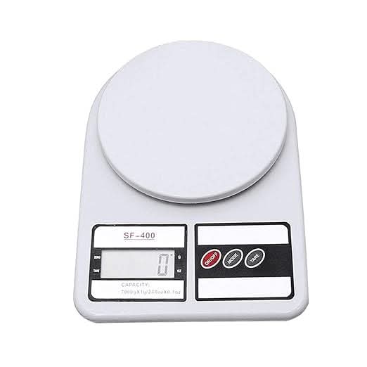 Báscula Digital de Cocina SF-400 (hasta 10kg) - Precisión y Facilidad para tus Recetas