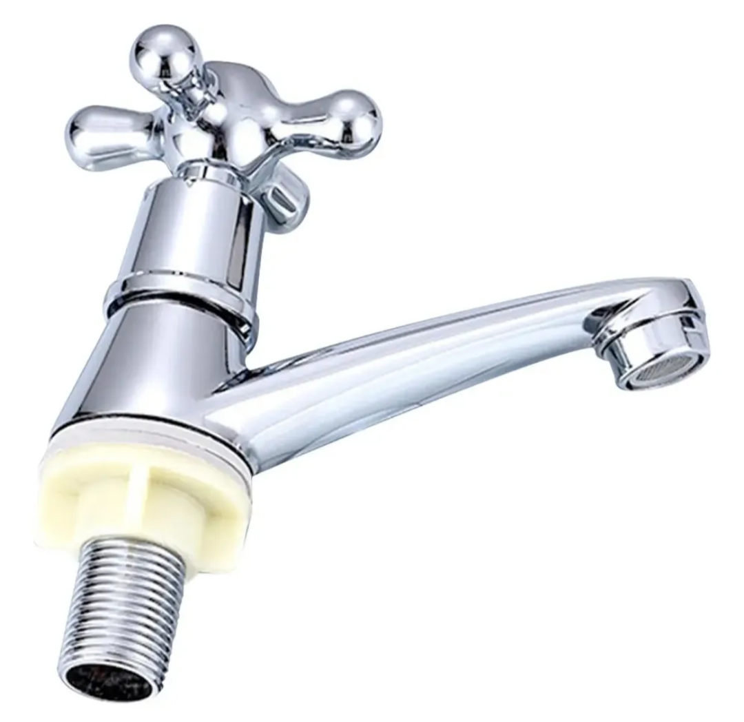 Llave Individual para Lavabo Solvex Basic - Nueva y Cromada