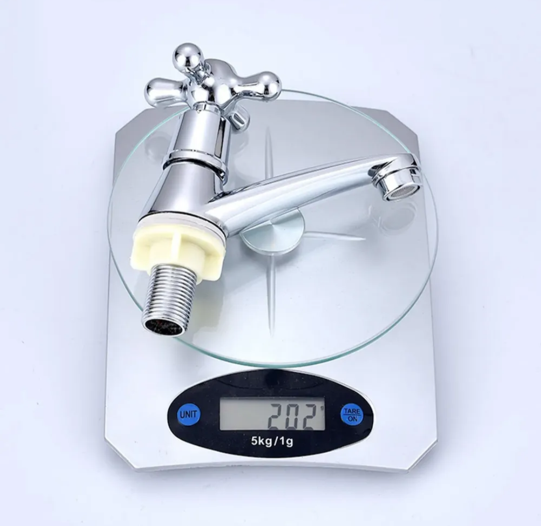 Llave Individual para Lavabo Solvex Basic - Nueva y Cromada