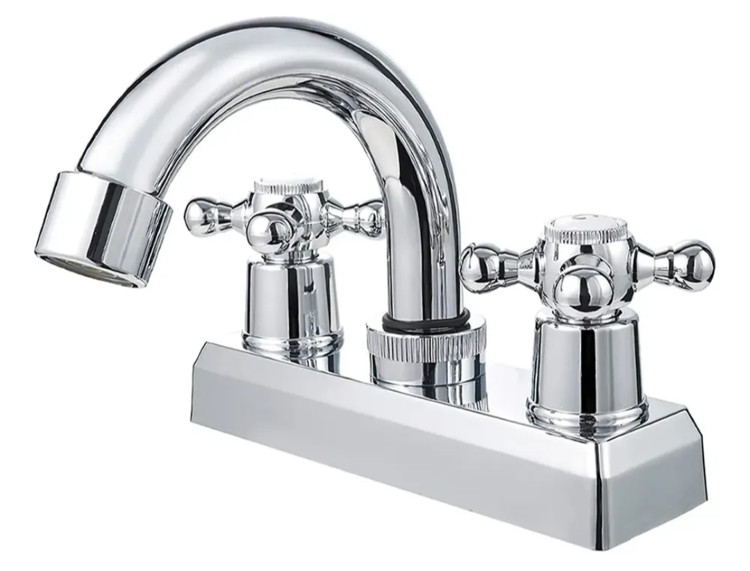 Mezcladora para Lavabo 4" SOLVEX (Cromo) – ¡Nueva!
