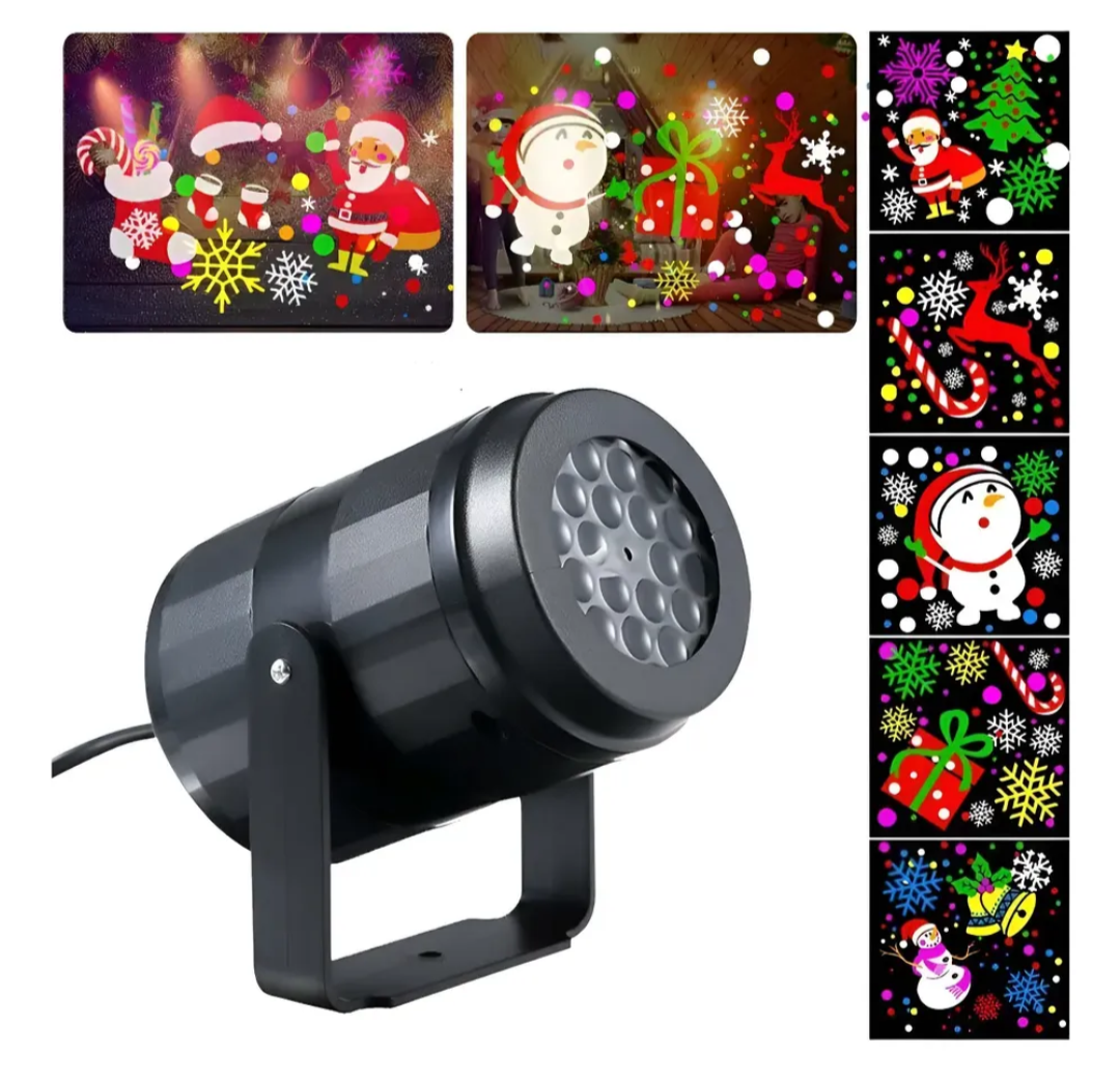 Lámpara Proyector LED de Figuras Navideñas y Festivas Ridgeway TL1201