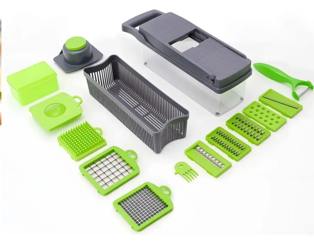 Cortador y Picador de Verduras Multifuncional 11 en 1