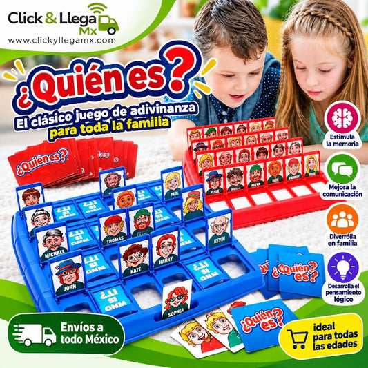 ¿Quién es? – Juego de Mesa de Adivinanzas